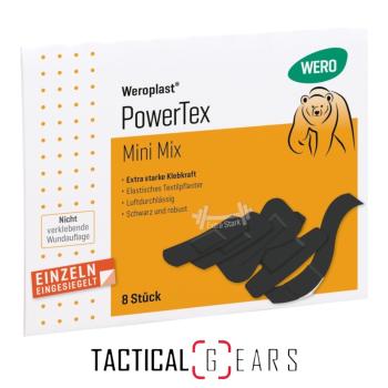 WERO - WEROPLAST® - POWERTEX MINI MIX - 8 TLG - SCHWARZ